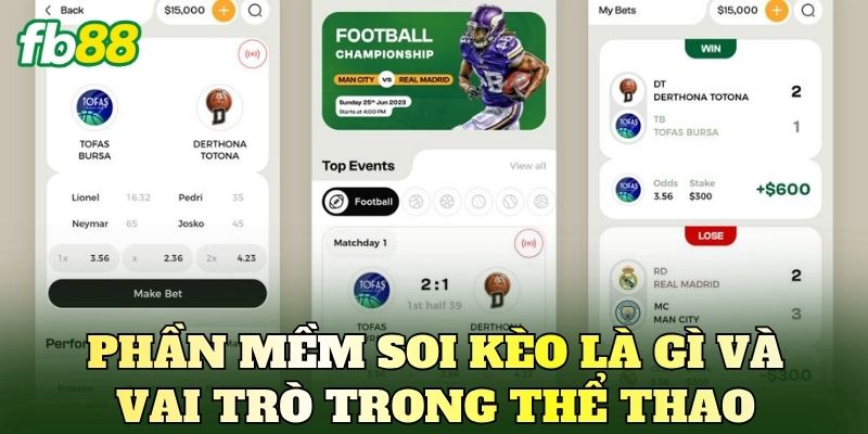 Phần mềm soi kèo là gì và vai trò trong thể thao