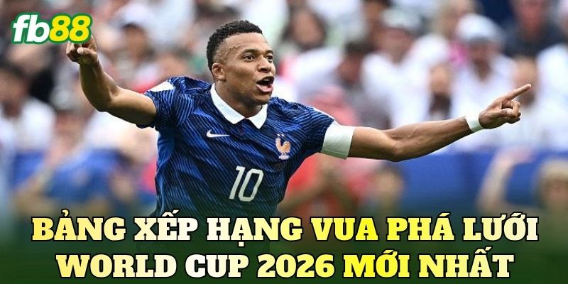 Bảng xếp hạng vua phá lưới World Cup 2026 mới nhất