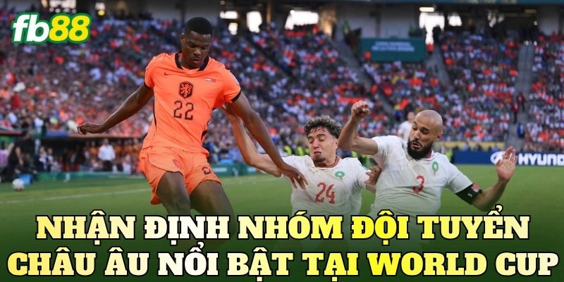 Soi Kèo Châu Âu World Cup: Phân Tích Trận Cầu Đáng Chú Ý 4 Nhận định nhóm đội tuyển châu Âu nổi bật tại World Cup