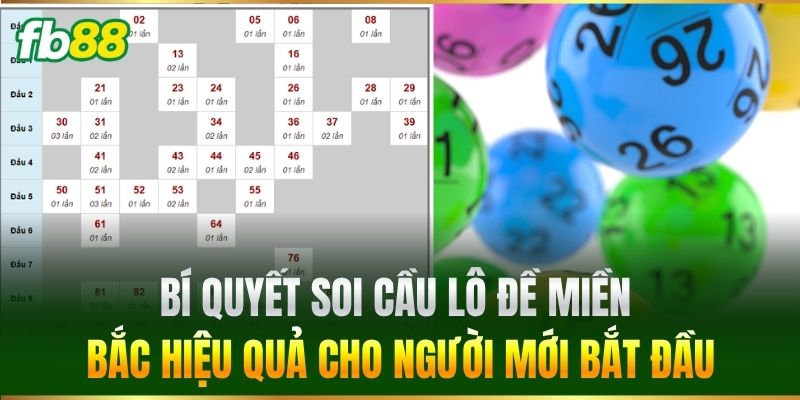 Bí quyết soi cầu Lô Đề Miền Bắc hiệu quả cho người mới bắt đầu